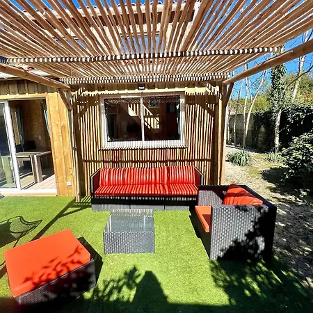 Chalet Bois Baobab 5 Min A Pieds De L'ocean Montalivet-les-Bains